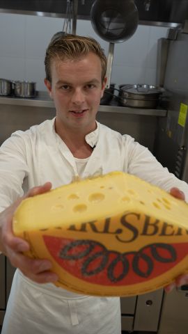 Chef Eilif Røsok is the Executive chef for the Royal Norwegian Embassy in Washington DC. His "thirst trap" viral videos are making him a very popular chef in the area.