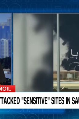 <p>CNN’s Paula Hancocks reports on the latest Houthi attacks targeting Saudi Arabia, as well as a fire at King Khalid International Airport in Riyadh. The cause of the airport fire remains unclear, and Saudi authorities have not yet responded to CNN’s request for comment.</p>